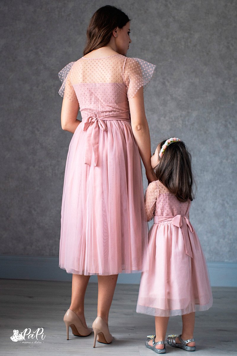 Angelika- Ružové šaty 