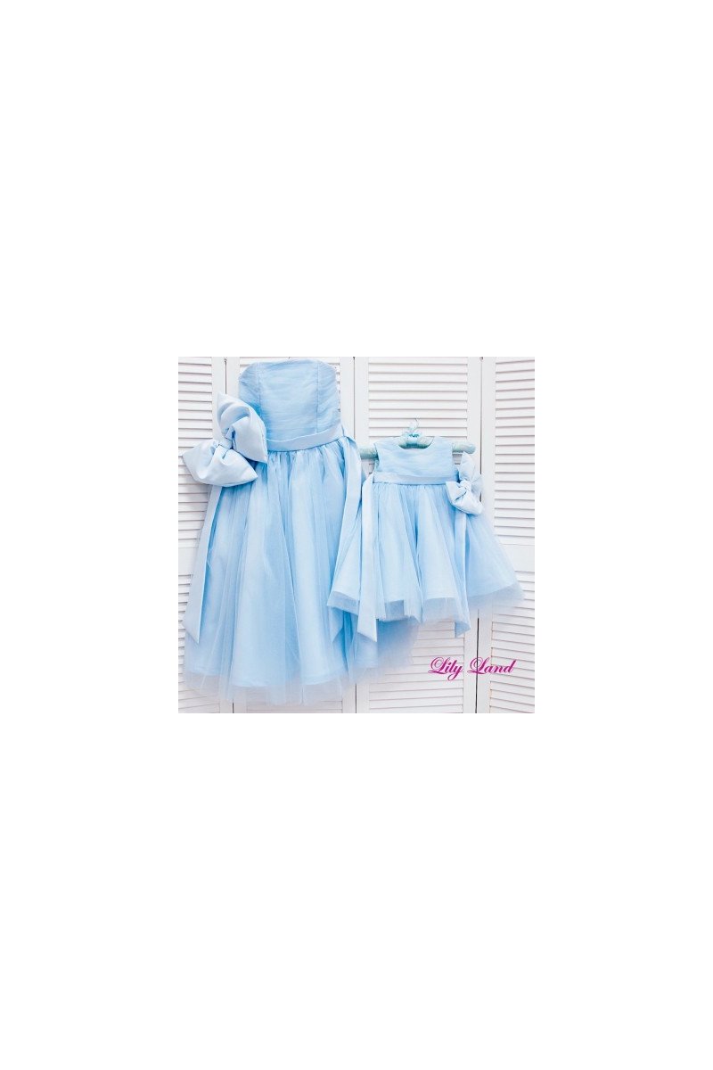 Marshmallow-romantické šaty svetlo modré