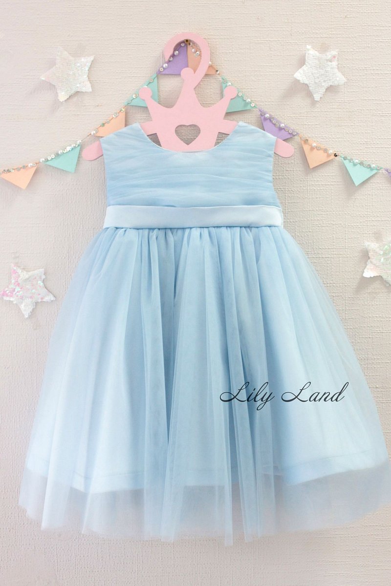 Marshmallow-romantické šaty svetlo modré