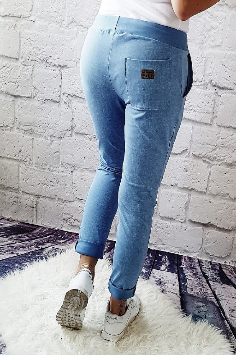 Nohavice modré jeans